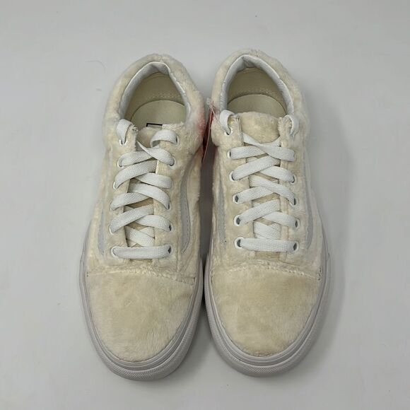 Vans Old Skool Sherpa Turtledove Sneakers Women’s Size 7 Men’s 5.5 - Picture 5 of 8